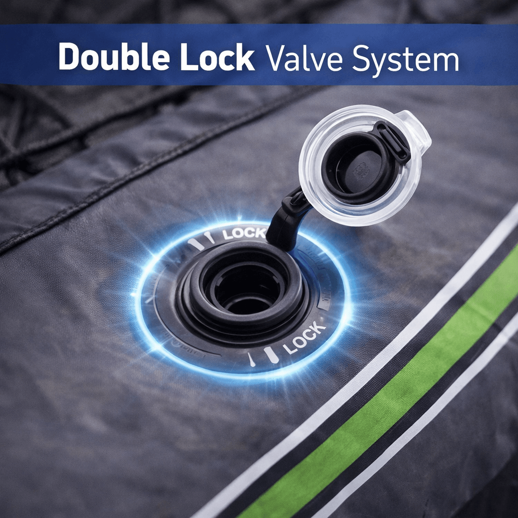 Sevylor Inflatable Kayaks - Double Lock Valve System
