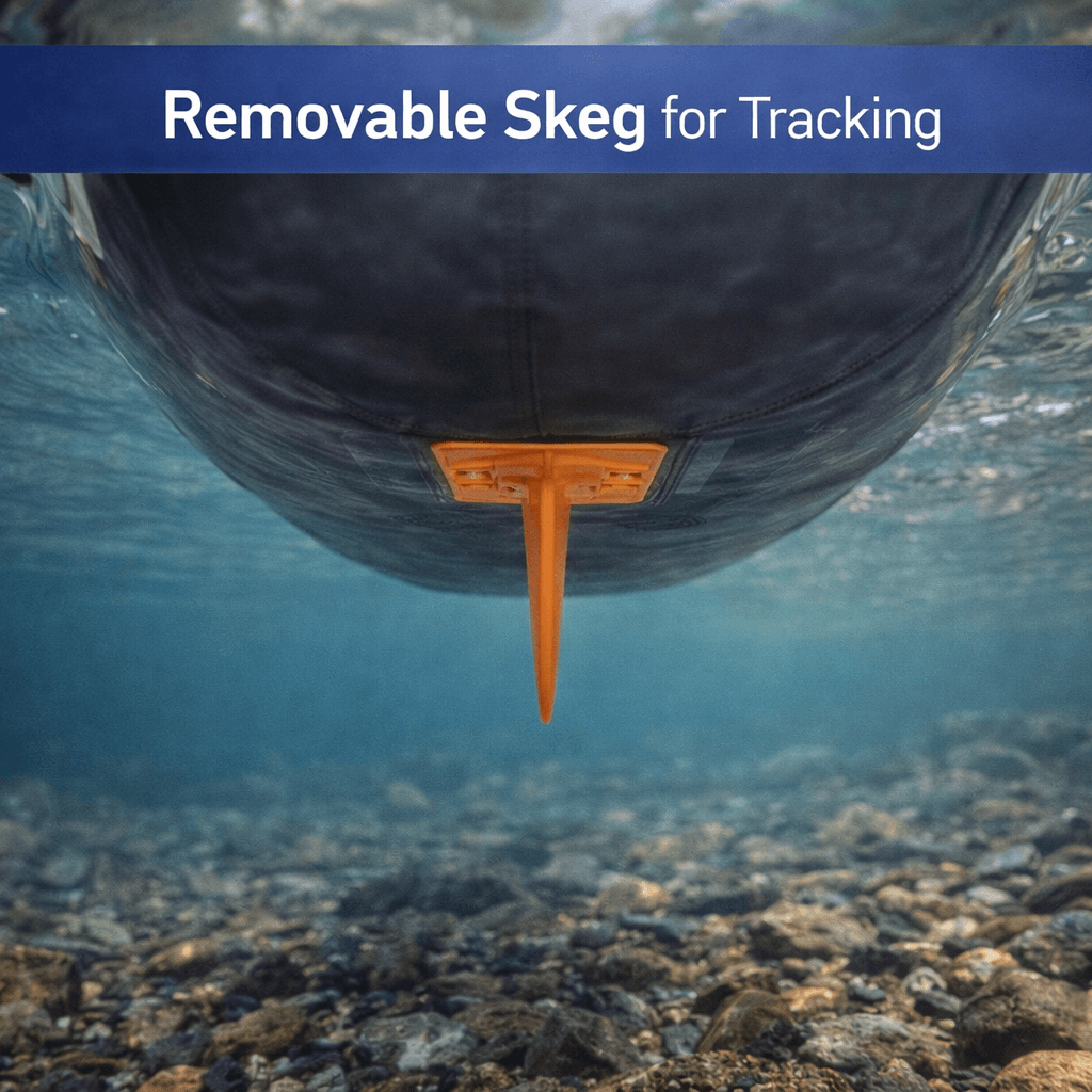 Sevylor Inflatable Kayaks - Removable Skeg for Tracking