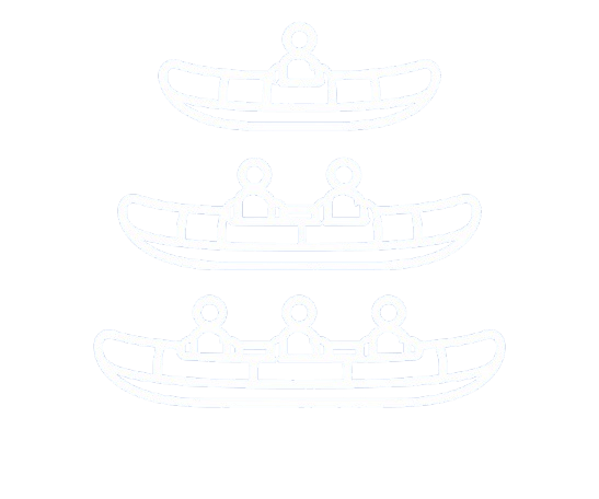 Sevylor - Configurations available for solo, 2-person, and multi-user use